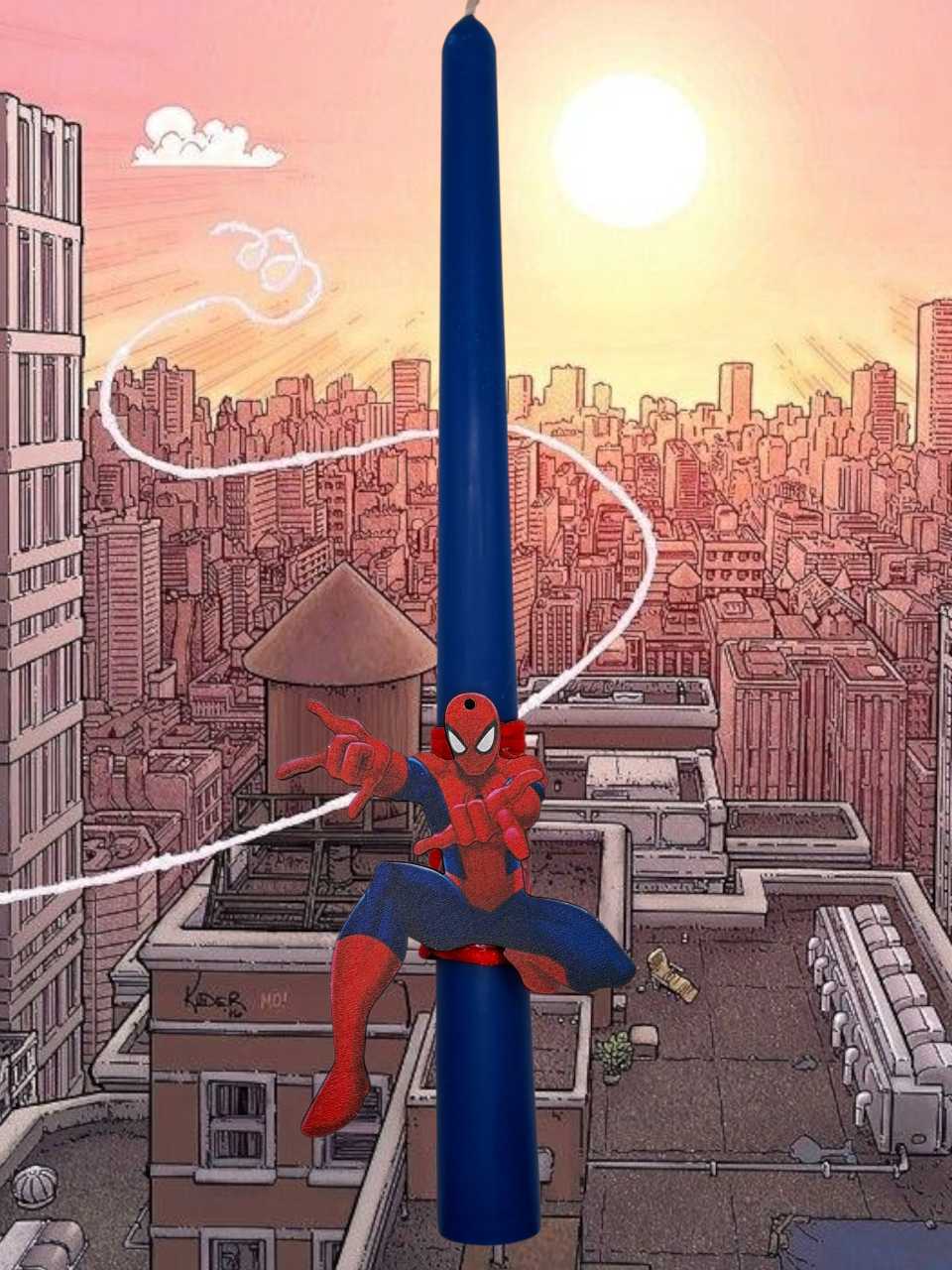 Λαμπάδα Spiderman