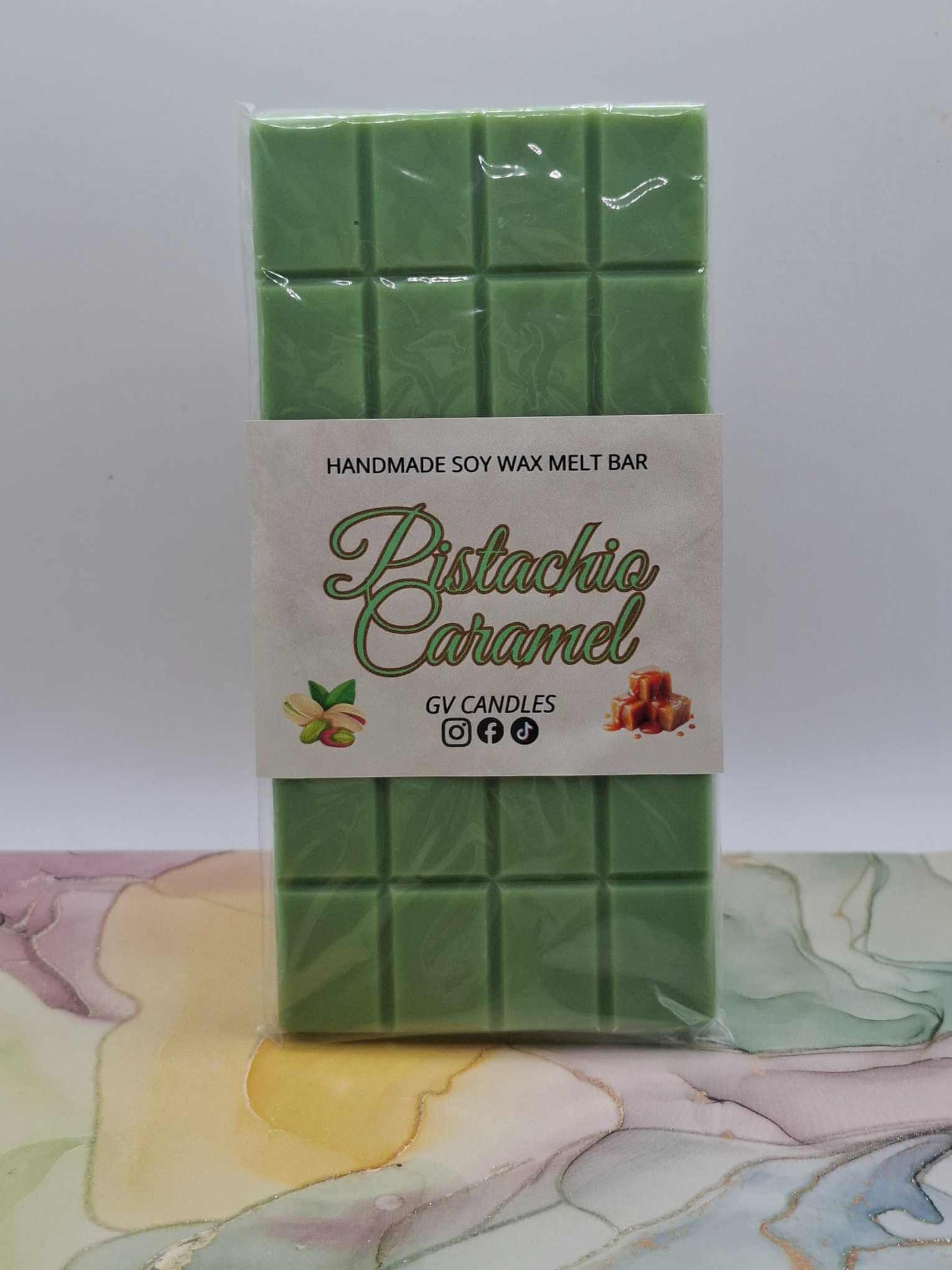 PISTACHIO CARAMEL BAR