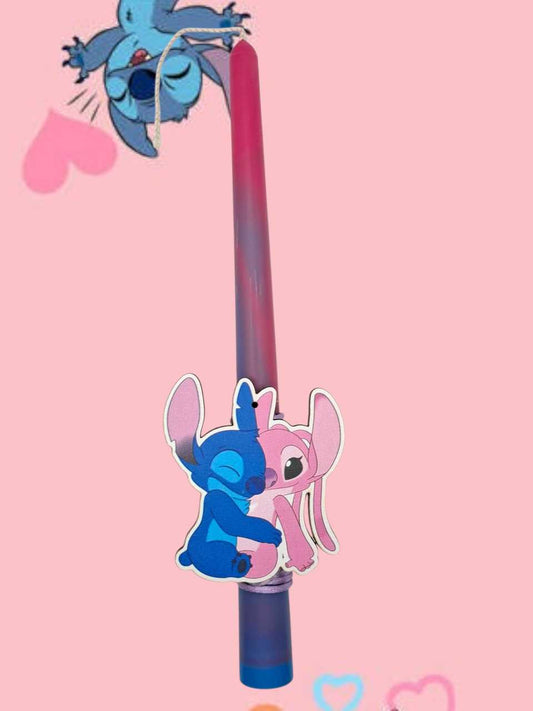 Λαμπάδα Stitch in love