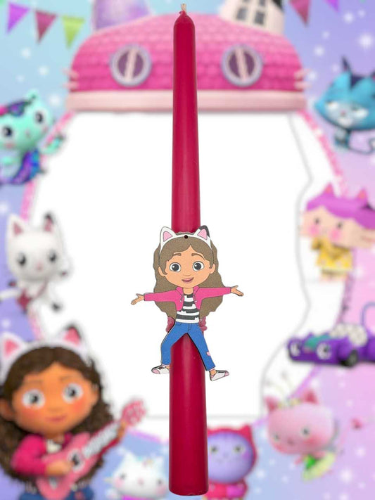 Λαμπάδα το κουκλόσπιτο της Γκάμπι